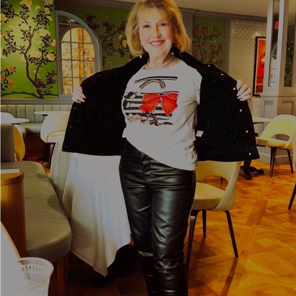 Sassy embellished 3/4 sleeved Tee shirt - Picture 2 of 3